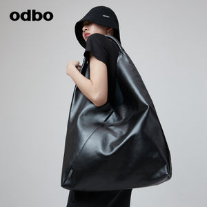 odbo 手提 真皮 托特子母包