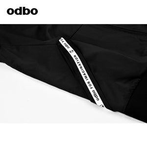 【商場同款】odbo/歐迪比歐休閒撞色外套男夏季2022新款百搭上衣