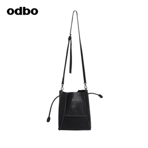 【商場同款】odbo/歐迪比歐小眾設計真皮托特包女牛皮單肩手提包