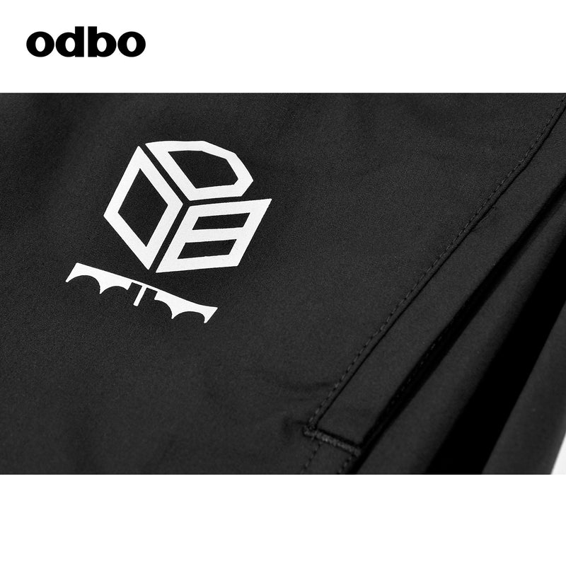 Odbo/歐迪比歐專櫃同款設計師品牌男休閒長褲