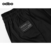 Odbo/歐迪比歐專櫃同款設計師品牌男休閒長褲